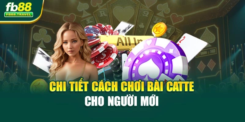 Chi tiết cách chơi bài Catte cho người mới