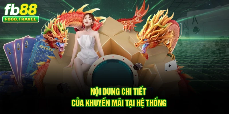 Nội dung chi tiết của khuyến mãi tại hệ thống